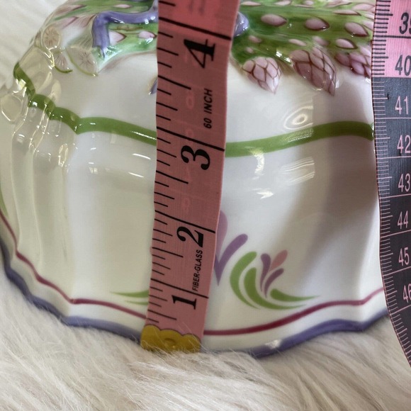 Vintage Franklin‎ Mint Le Cordon Bleu Glazed Oblong Ceramic Mold ASPARAGUS 1986 - Picture 11 of 12